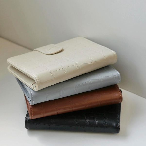 鱷魚皮紋 多功能 護照夾 