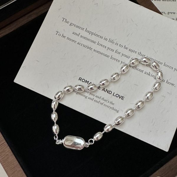 厚磅米粒！質感元寶扣 亮光滿滿純銀手鍊 韓系純銀手鍊,韓系純銀手鍊,S925抗敏手環,簡約手鍊推薦,女生日常百搭手鍊,情侶手鍊純銀,姐妹手鍊禮物,純銀手環,韓系風格,個性手鍊推薦,S925抗敏手環,簡約手鍊推薦