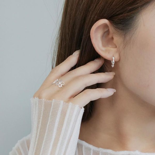 顯臉小秘訣 米珠易扣耳環 