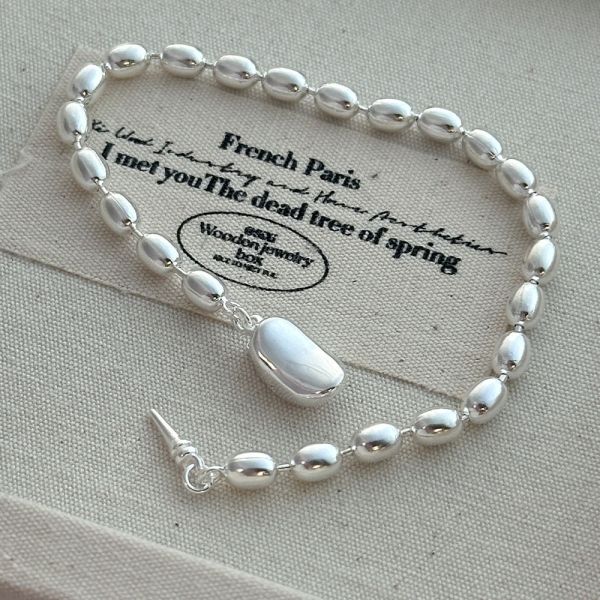 厚磅米粒！質感元寶扣 亮光滿滿純銀手鍊 韓系純銀手鍊,韓系純銀手鍊,S925抗敏手環,簡約手鍊推薦,女生日常百搭手鍊,情侶手鍊純銀,姐妹手鍊禮物,純銀手環,韓系風格,個性手鍊推薦,S925抗敏手環,簡約手鍊推薦