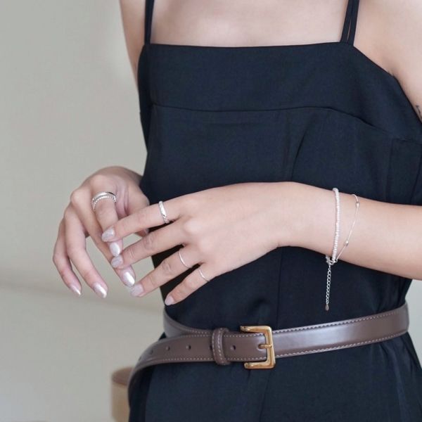 超閃菱格切面戒指 