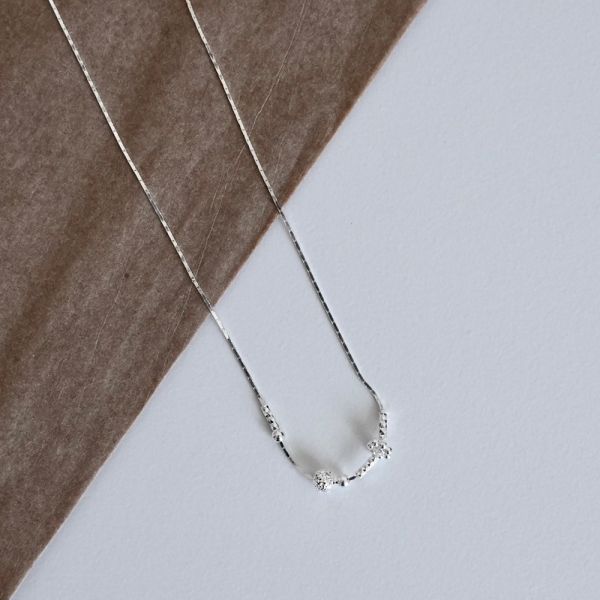 韓系串珠鎖骨鏈 