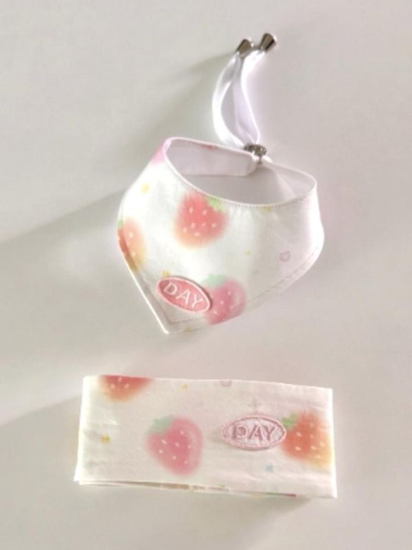 cuddly day蜜桃成熟時(人家是草莓)三角巾、涼感圈、大腸圈 