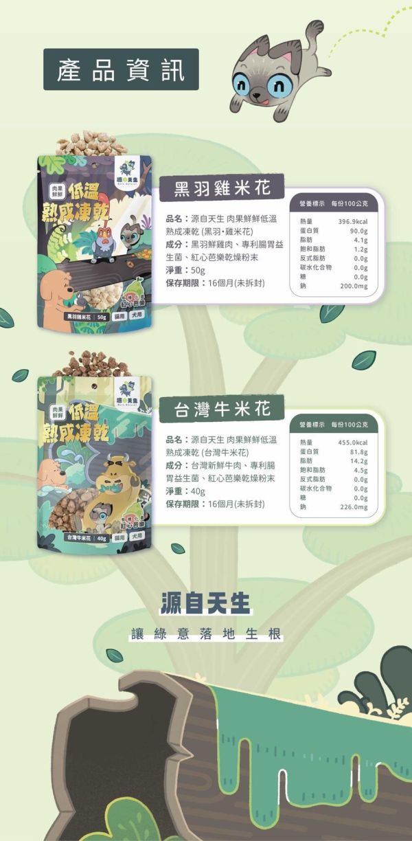 貓有話說-熟凍乾/低溫熟成凍乾 