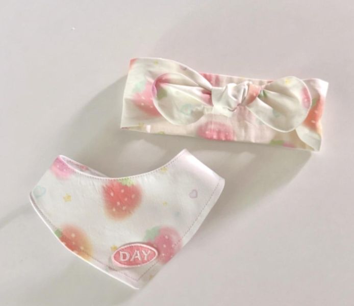 cuddly day蜜桃成熟時(人家是草莓)三角巾、涼感圈、大腸圈 