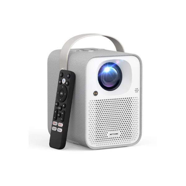 【ETOE】Seal AI智慧投影機 珍珠白 (正版GoogleTV授權) ETOE, ETOE Seal, 智慧投影機, AI自動對焦, 自動梯型校正, 真實500ANSI流明, 高亮度,5W*2揚聲器, 立體聲音校, Chromecast鏡像傳輸, 正版GoogleTV, 正版Netflix授權