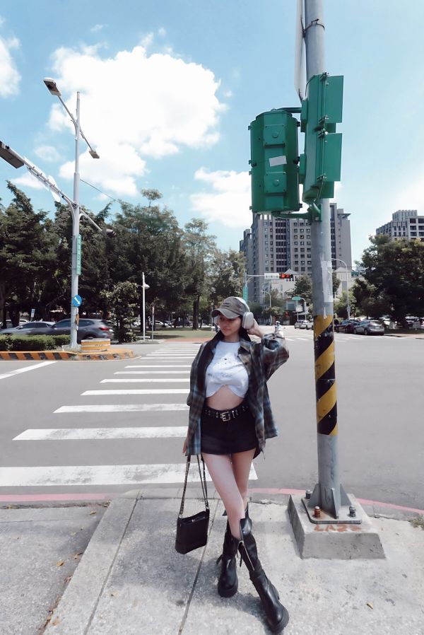 美式雙排釦皮帶 