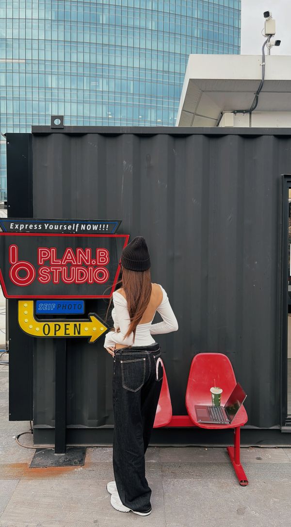 Xmas歐美美背U領連體Bratop  白 