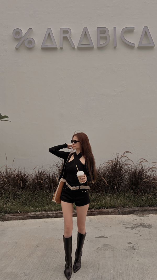 Xmas溫柔氣質針織繞脖+小外套套裝 黑 