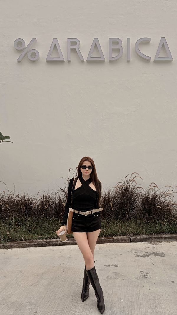 Xmas溫柔氣質針織繞脖+小外套套裝 黑 