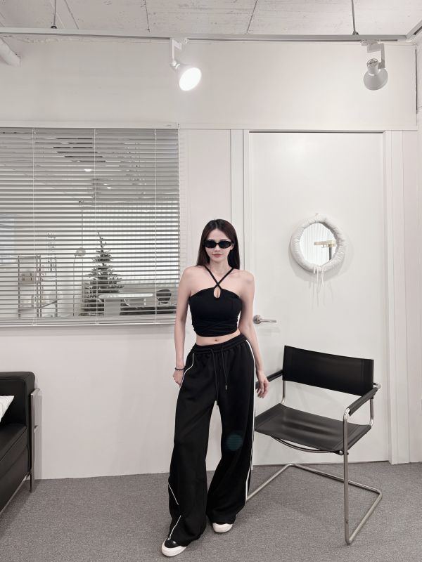 COZY甜酷繞脖綁帶Bratop 黑 