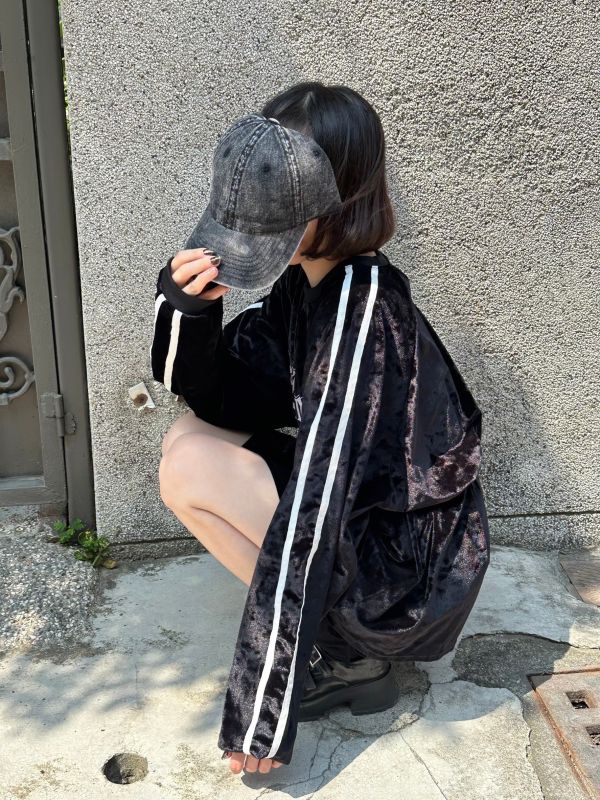極光感絲絨輕薄長袖 