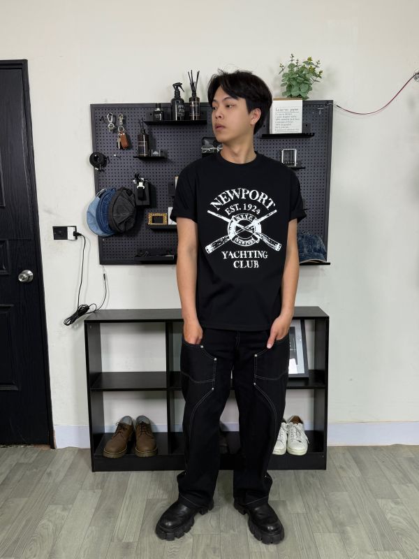 Newport 斑駁印花 航海圈 短袖 