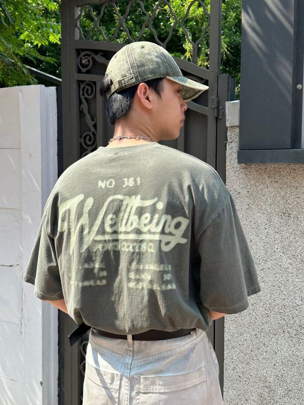 Wellbeing水洗短T 