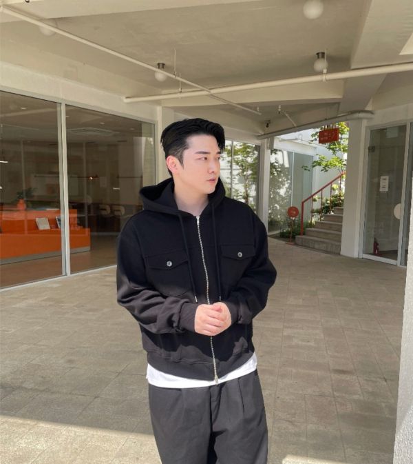 Return Trucker 連帽拉鍊夾克 