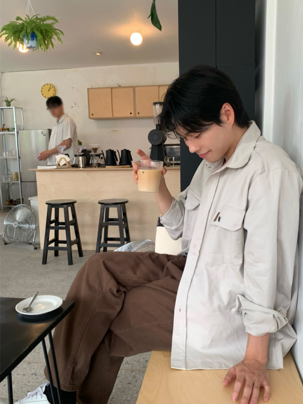 Western 補丁工作襯衫 