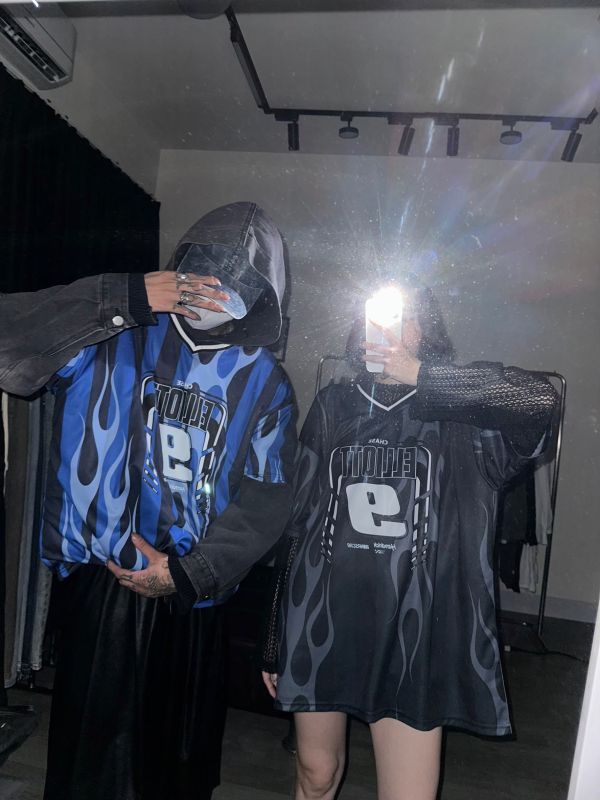 ELLIOTT火焰9號翻領球衣 