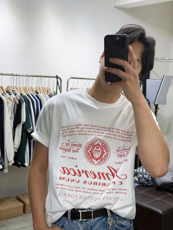 自由誓言 印花短袖 