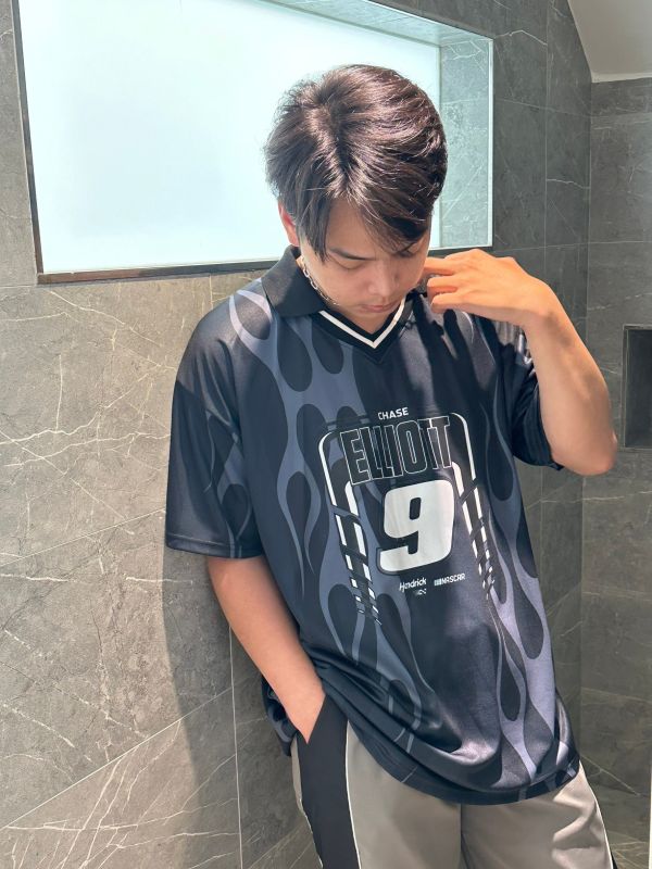 ELLIOTT火焰9號翻領球衣 