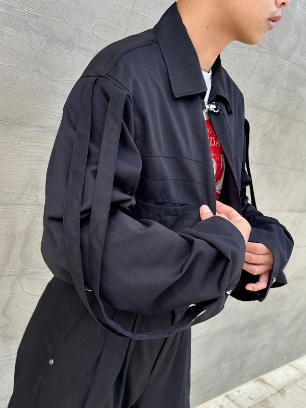 袖帶 短版 鐵扣 襯衫夾克 
