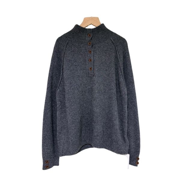 現貨9643｜高領開扣套頭質感羊毛衫-MIA7850D8 