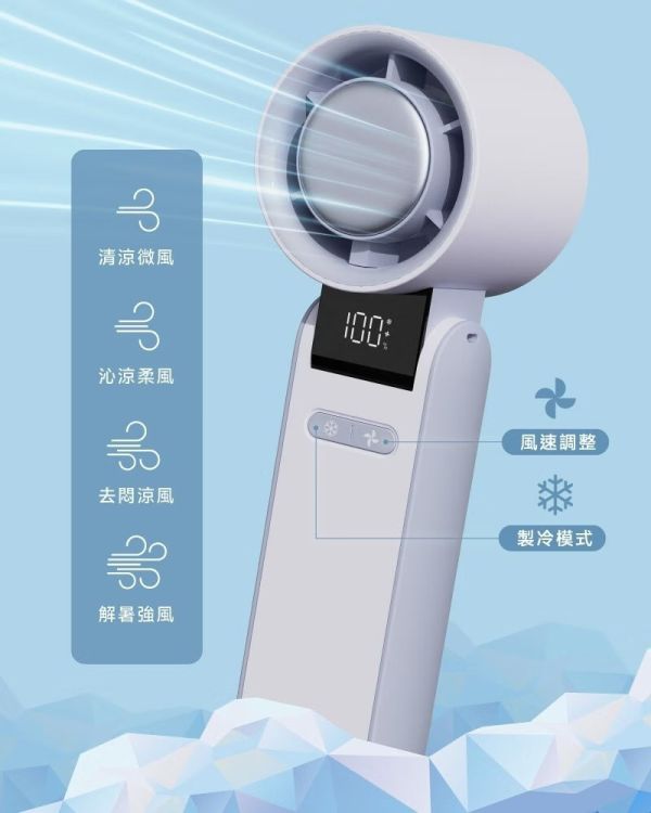 預購｜LaPO 製冷高速可折疊隨身風扇 LF-C01 