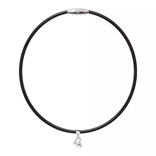 Mega Power Shining 鈦鍺項鍊 (白鋼/玫金)+閃耀心鍺手鍊(玫瑰金/星耀白) 