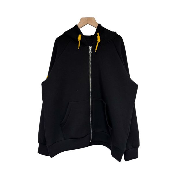 現貨9560｜韓國微笑貼布連帽太空棉外套-RP2117L8 