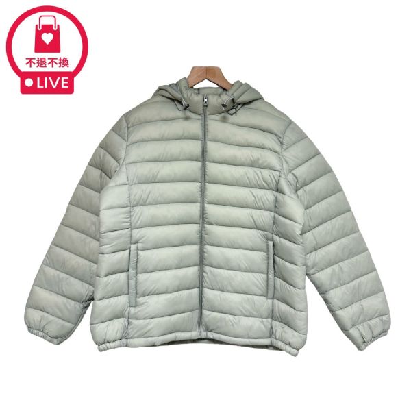 現貨9563｜羽絨棉拉鍊連帽外套-SH506B3-福利品不退不換 