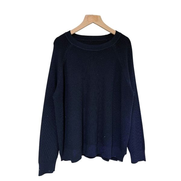 現貨8321｜亮片螺紋縲縈針織衫 038 