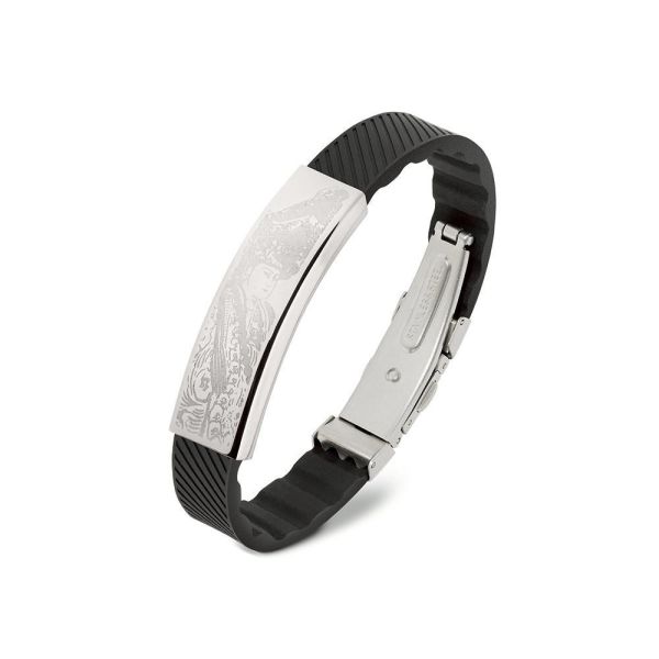 9963限時平安媽祖鈦鍺手環 -贈新版貔貅掛飾+錢母 F3 