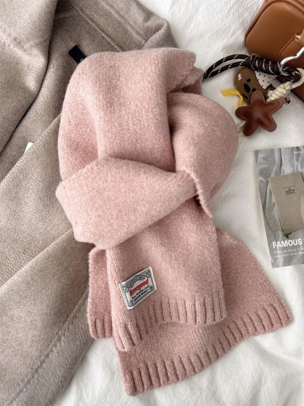 現貨9579｜秋冬糖果色保暖圍巾13249055-BLS A3 