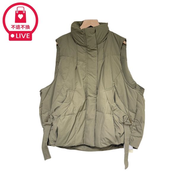 現貨9530｜大夾圈高領羽絨馬甲-DF668B3-福利品不退不換 