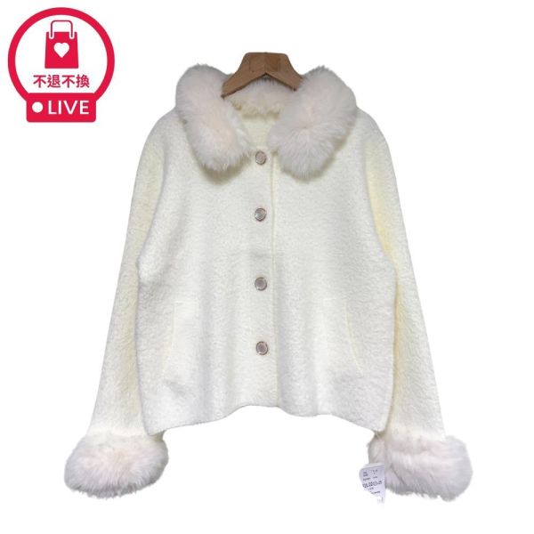 現貨9737｜年末聚會款・吸睛貴氣毛毛外套-RR9112B6-福利品不退不換 