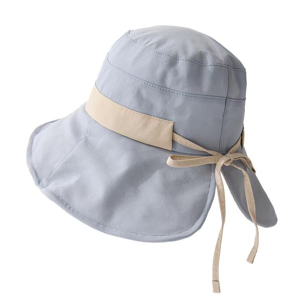 9888｜大帽簷抽繩顯瘦遮陽帽 