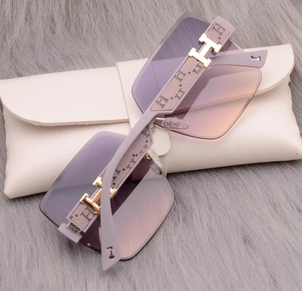 9914｜方形無框切邊太陽眼鏡BLS6642-A4 