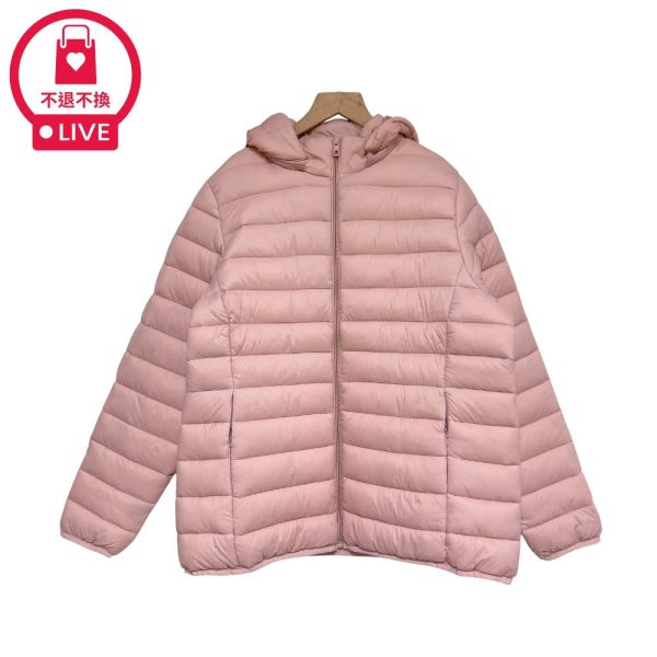 現貨9524｜羽絨棉連帽拉鍊外套-DF2410B3-福利品不退不換 