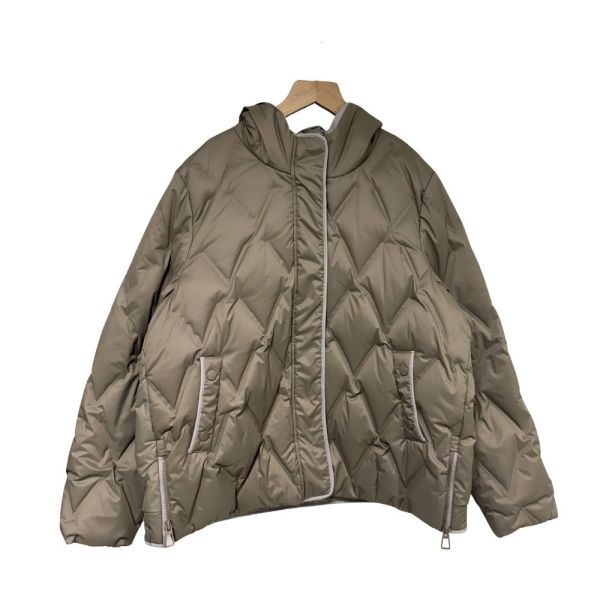 預購9696｜韓國口袋配色側拉鍊羽絨外套-RP2187S8 