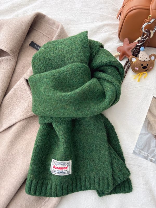 秋冬糖果色保暖圍巾-BLS A3 