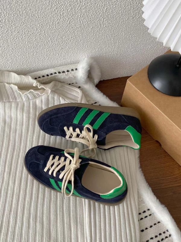 2025新款復古德訓鞋女 22.5-25 -chou J80 