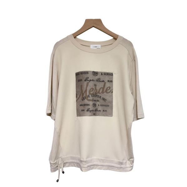 9950｜帥氣美式・仿舊標籤抽繩造型T-RPB1044I4 