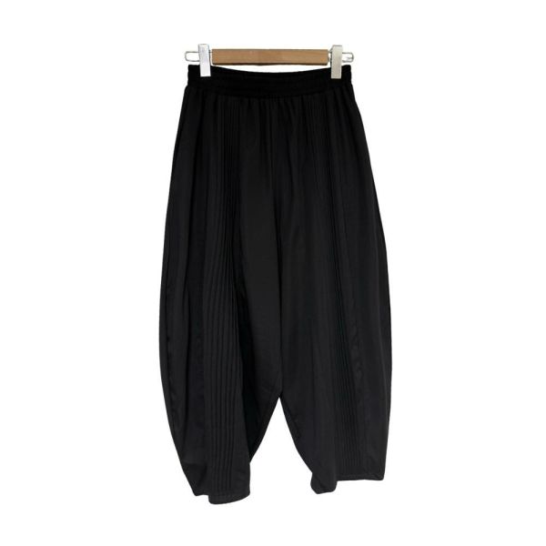 8263｜魔法收腹・細褶風琴剪裁顯瘦燈籠褲-049 