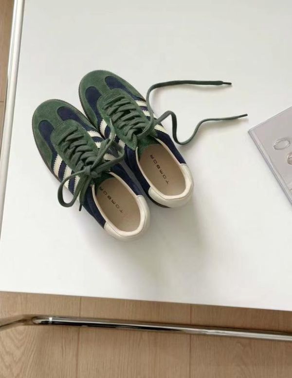 2025新款復古德訓鞋女 22.5-25 -chou J80 