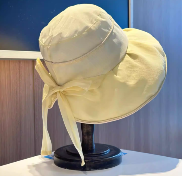 9956｜浪漫蝴蝶結大帽簷防曬遮陽帽-A2 