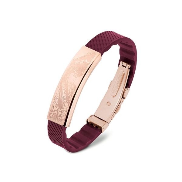 9963限時平安媽祖鈦鍺手環 -贈新版貔貅掛飾+錢母 F3 