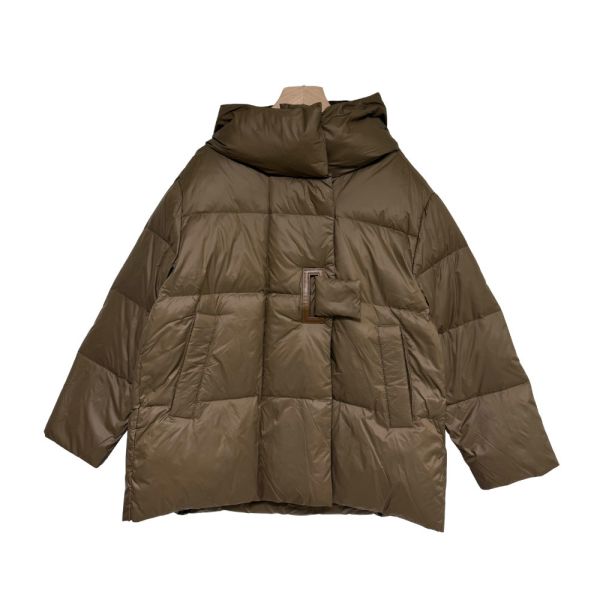 現貨9703｜磁吸扣穿帶造型羽絨夾克-DF2807I0 