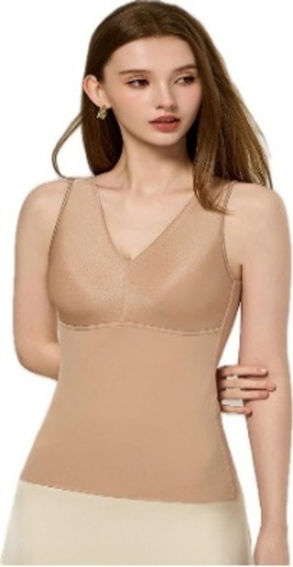 現貨297｜緞面美胸恆溫保暖背心-B75 