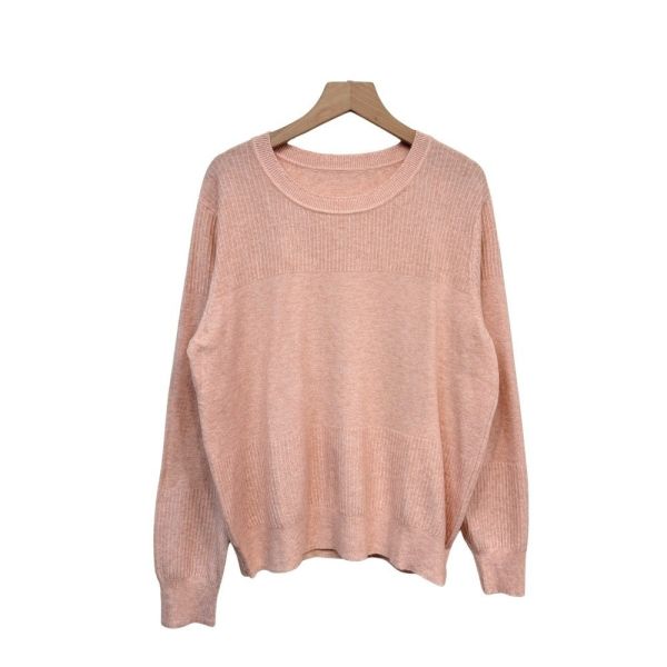 現貨8250｜雙向坑條拼接針織衫 028 