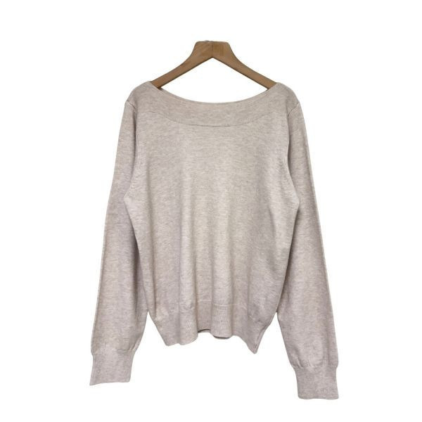 【兩件優惠】83066｜自訂款船領縮口莫代爾針織衫 032 