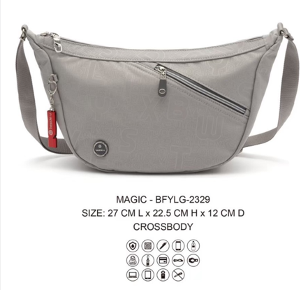 0095｜BFYLG2329防盜斜背包-035 